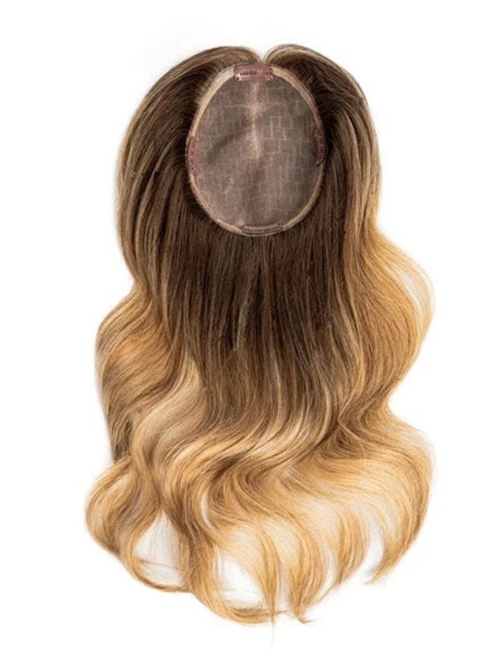 16" HYBRID FALL® HAIR TOPPER COLOR 3 Brown